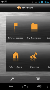 Lošiji dio HUD paketa - Navigonova Garmin HUD Europe aplikacija za navigaciju koaj HUD hrani podacima za prikaz