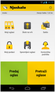 Njuškalo Android aplikacija