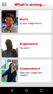 Kompozicijom protiv dosadnih fotki - jedan od korisnih savjeta iz dijela aplikacije What's wrong with my photo 